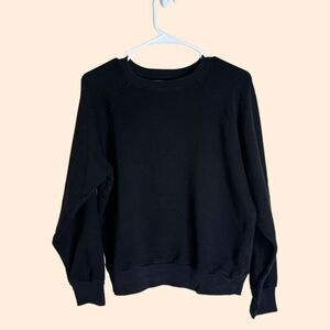 Reformation Black Sweatshirt
